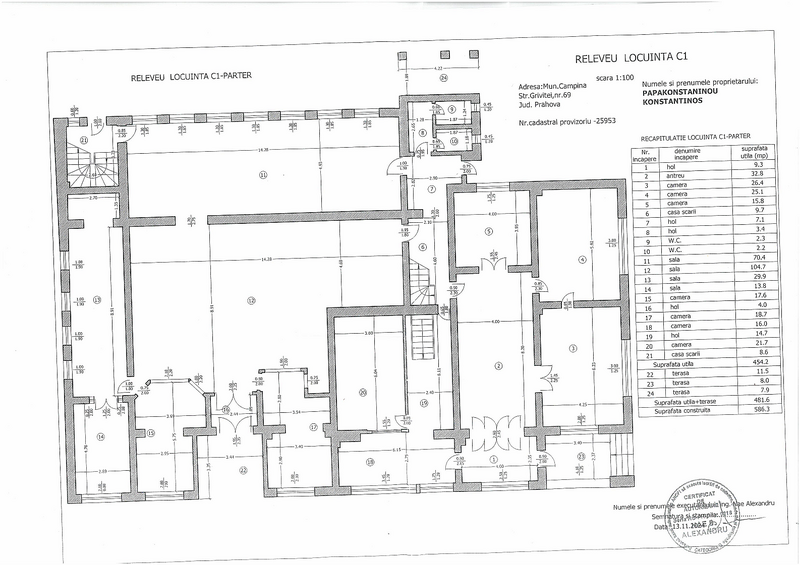 Campina, PH, Parc central Milia, Bdul Carol, spatiu comercial ultracentral,